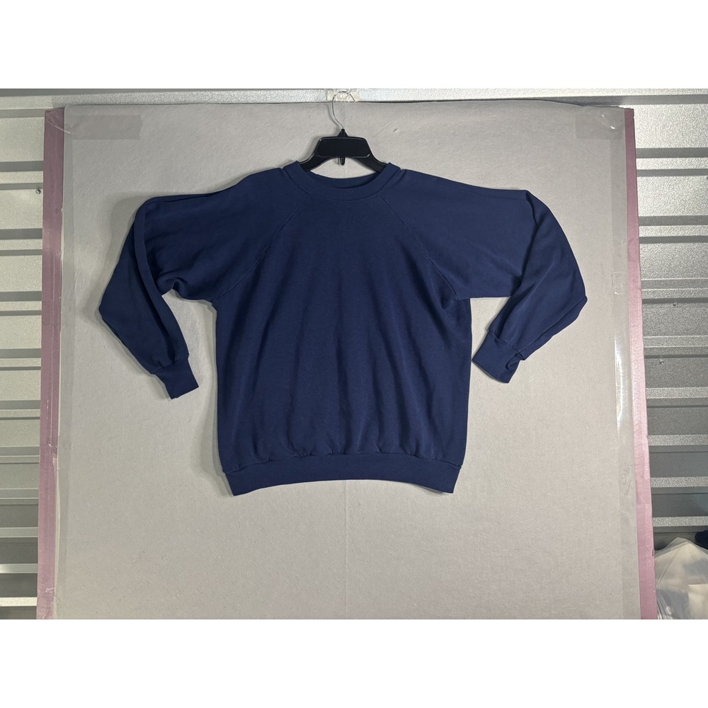 Signal Made in USA 50/50 Crewneck Sweatshirt Unisex XL Navy